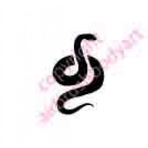 0282 snake reusable stencil